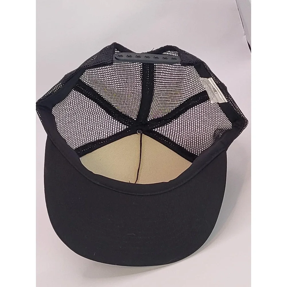 VTG Petrotech Oklahoma‎ City Trucker Hat Snapback Black Oilfield Petroleum Cap